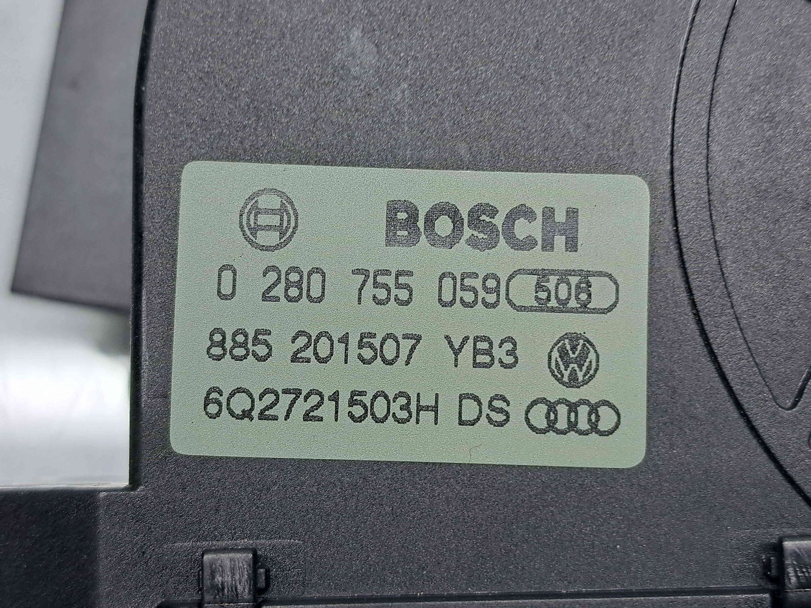 Pedala acceleratie Skoda Fabia 2 (5J, 542) [Fabr 2007-2014] 6Q2721503H / 0280755059 - imagine 3