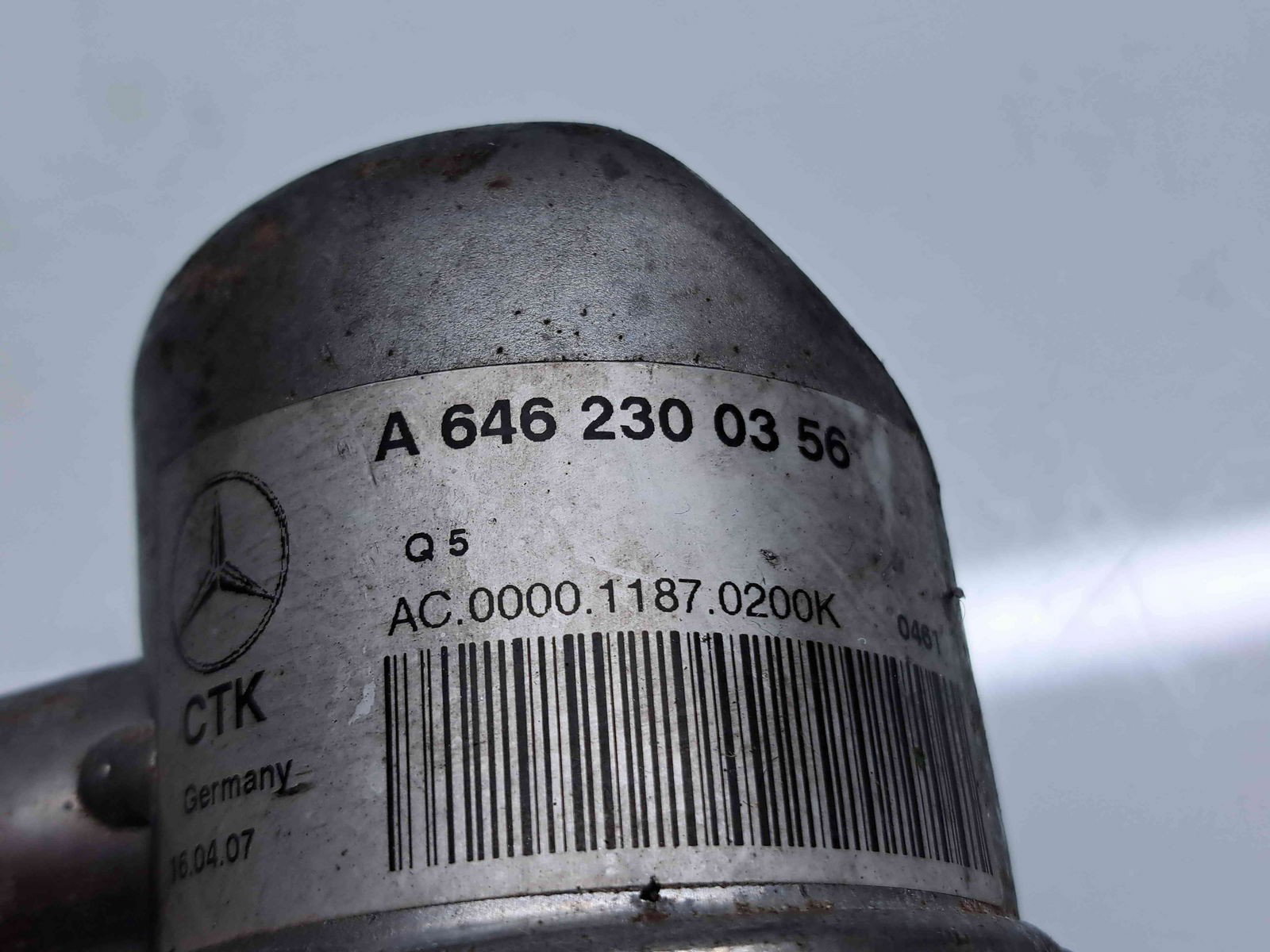 Conducta AC Mercedes Clasa C (W203) [Fabr 2000-2007] A6462300356 2.2 CDI 646966 110KW / 150CP - imagine 2