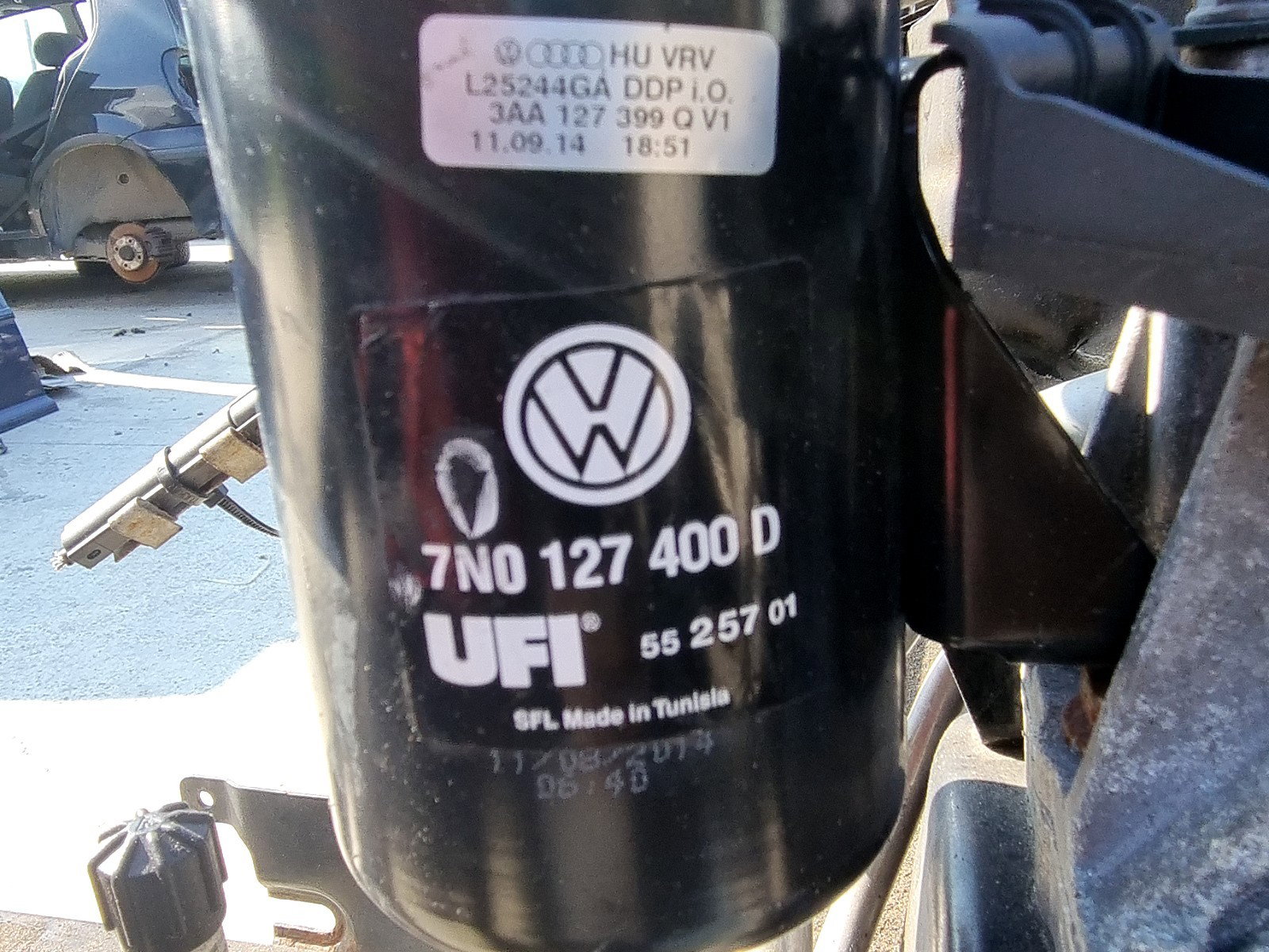 Carcasa filtru combustibil Volkswagen Passat CC (358) Facelift [Fabr 2012-2016] 7N0127400D 2.0 TDI CFFB 103 KW / 140CP - imagine 3