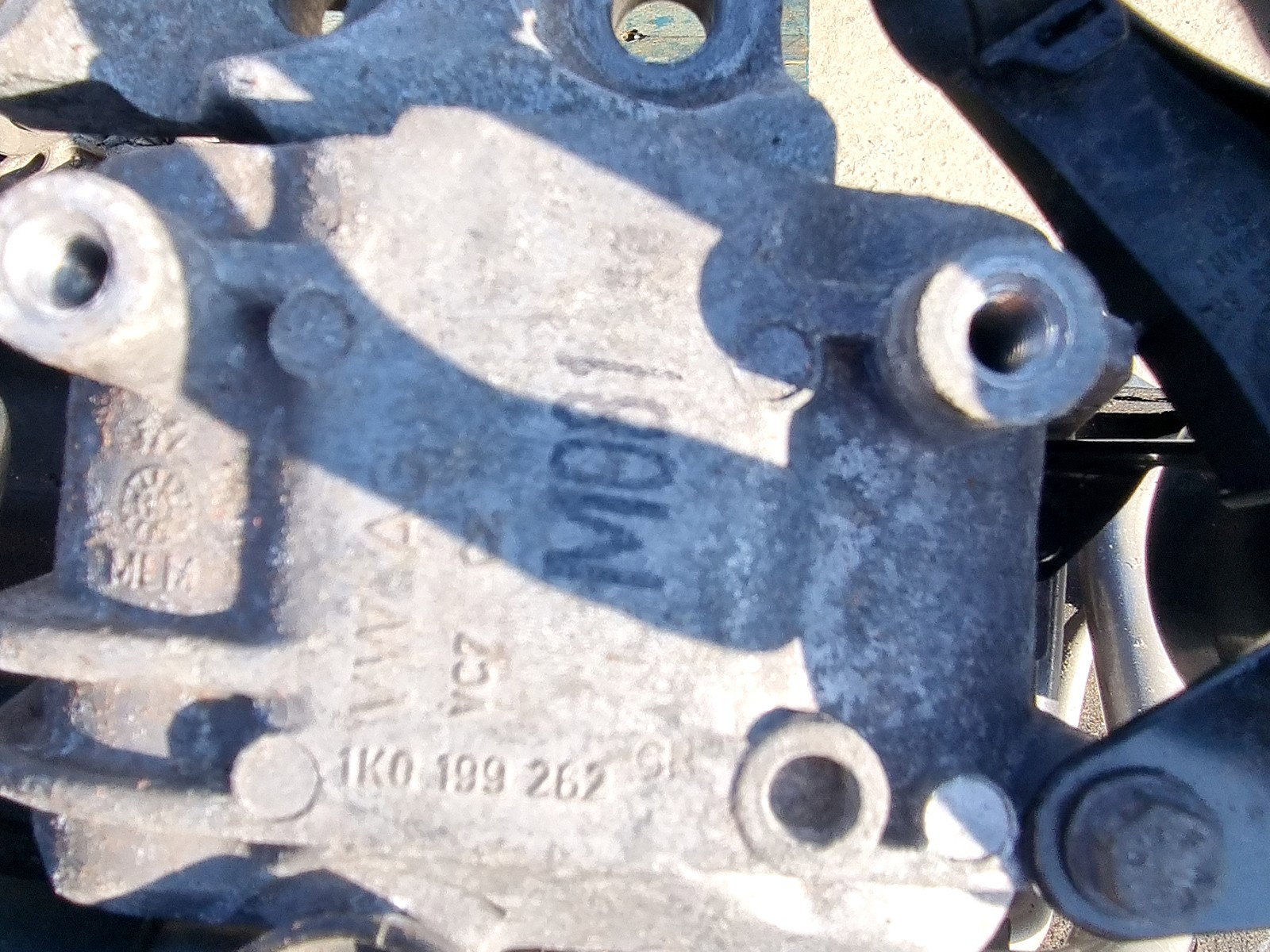 Tampon motor Volkswagen Passat CC (358) Facelift [Fabr 2012-2016] 1K019926WCR 2.0 TDI CFFB 103 KW / 140CP - imagine 3