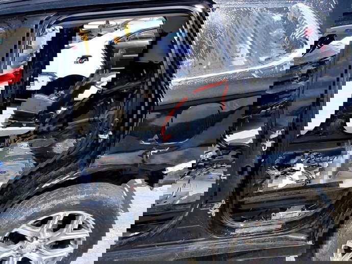 Cheder usa stanga spate MITSUBISHI Outlander III [Fabr 2012-2014] 2.0 Hibrid 4B11 149KW / 203CP