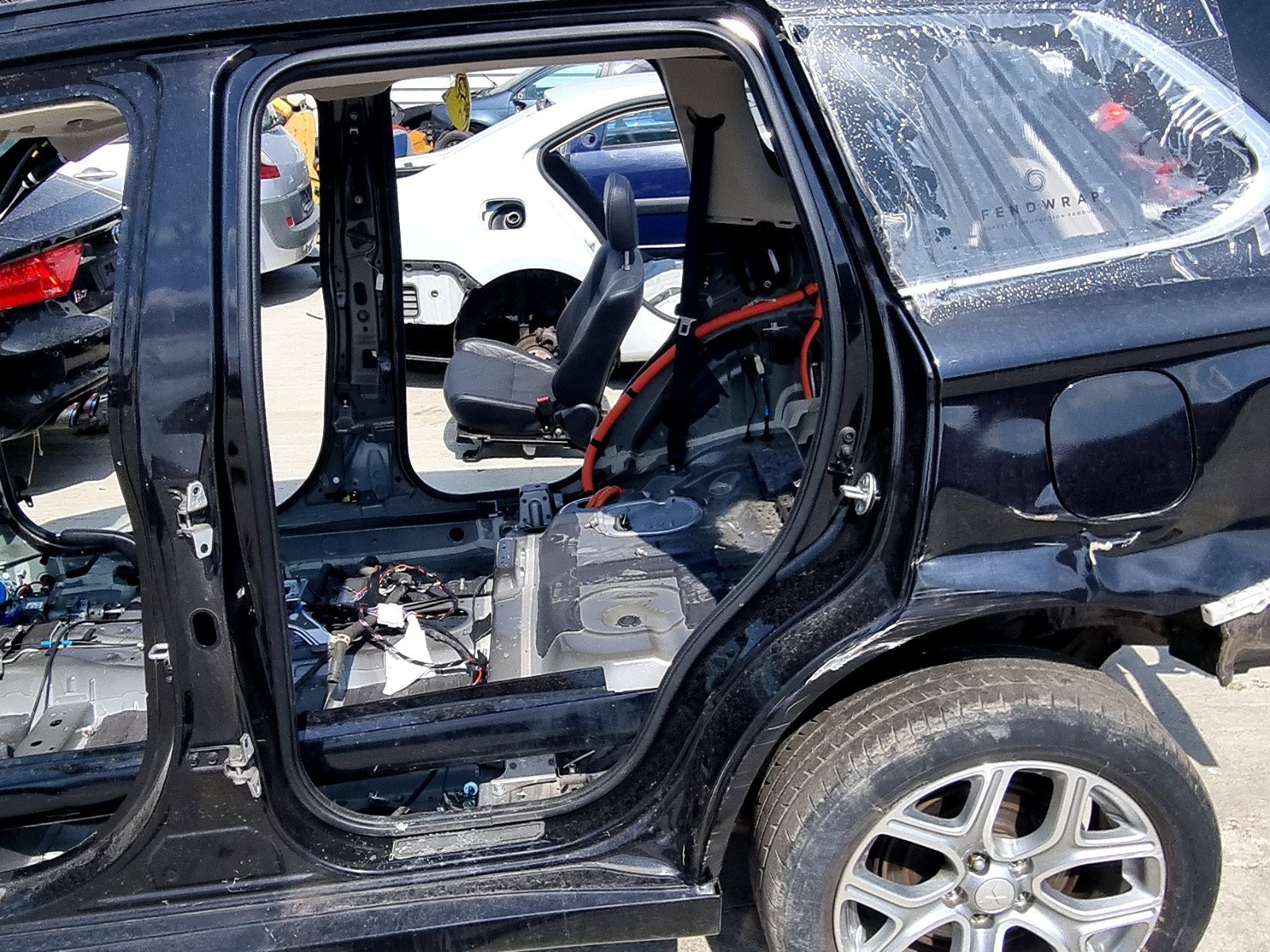 Cheder usa stanga spate MITSUBISHI Outlander III [Fabr 2012-2014] 2.0 Hibrid 4B11 149KW / 203CP