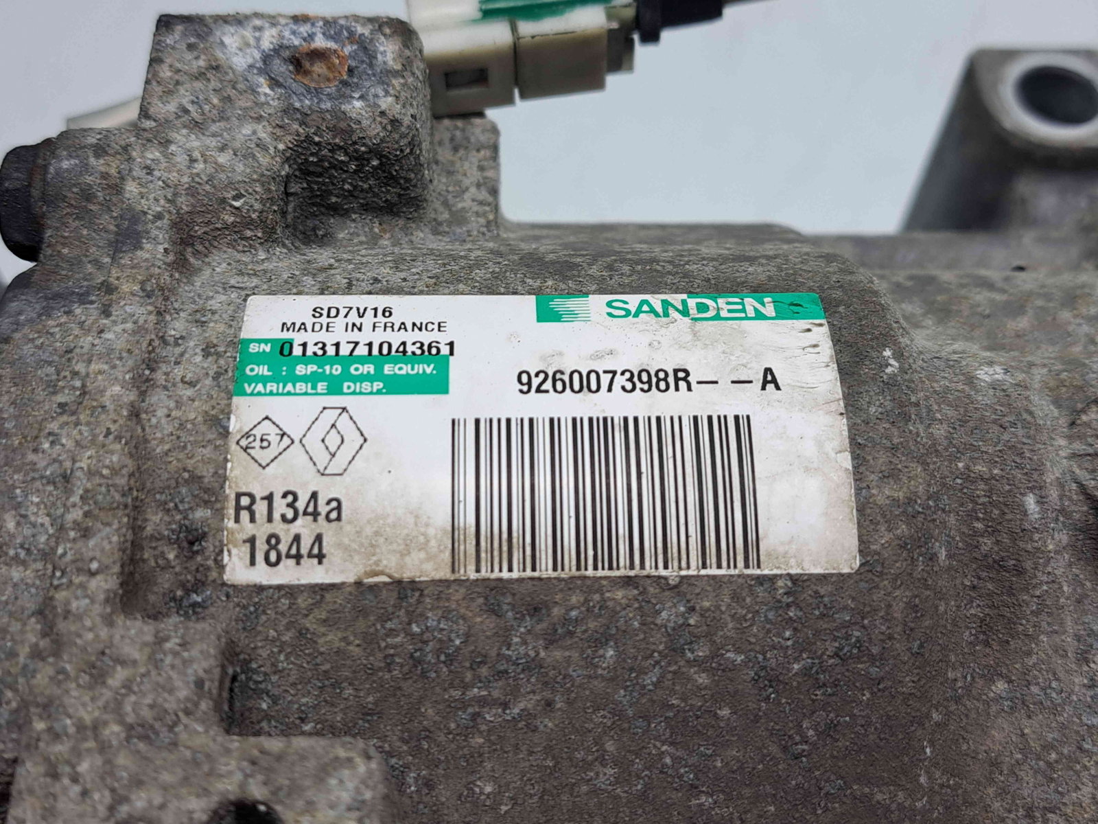 Compresor clima Dacia Duster (PH2, H79) [Fabr 2013-2017] 926007398R 1.5 DCI K9K-899 81KW / 110CP - imagine 4