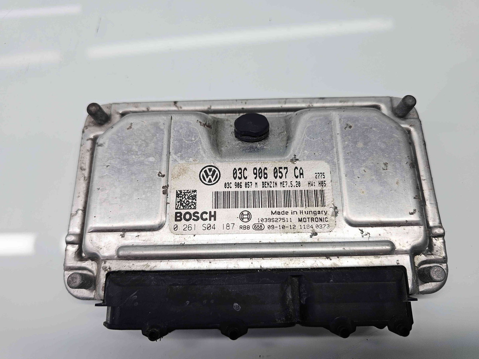 Calculator motor ECU Seat Ibiza 5 (6J5) [Fabr 2008-2017] 03C906057CA 1.6 Benz BTS 77KW / 105CP - imagine 1
