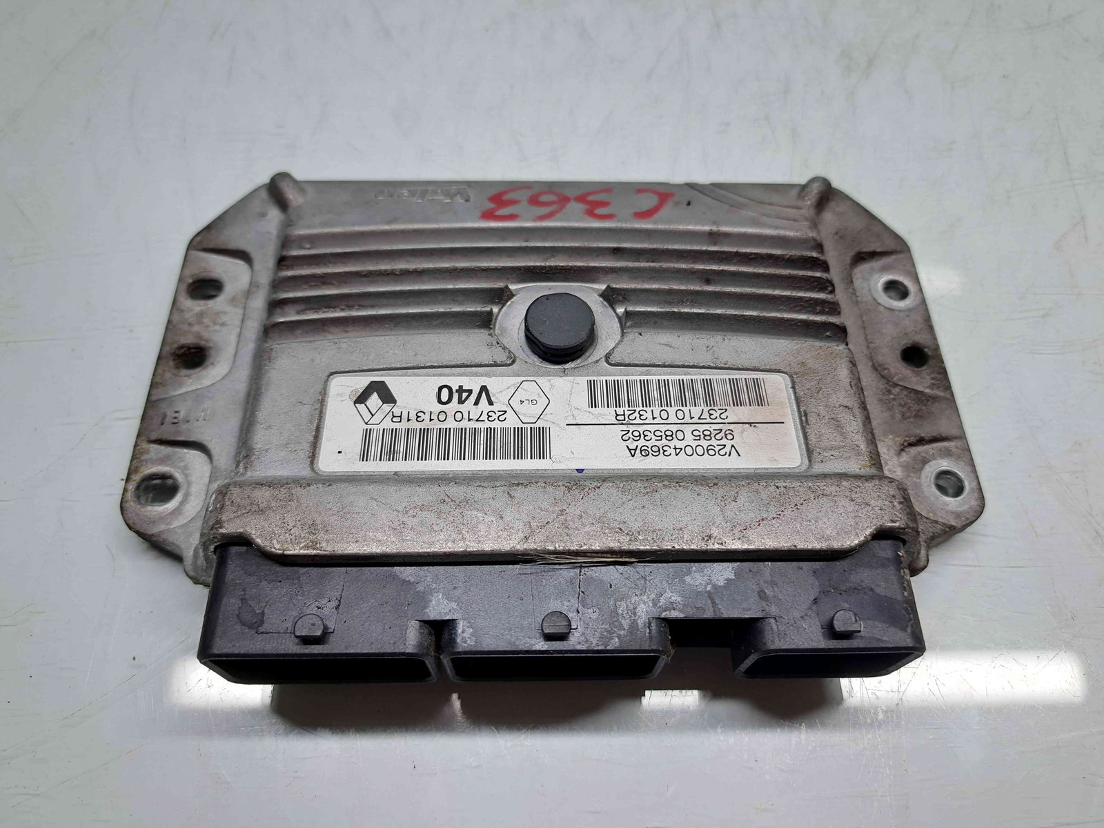 Calculator motor ECU Renault Megane 3 (B95) [Fabr 2008-2016] 237100131R 1.6 B K4M848 74KW / 101CP - imagine 2