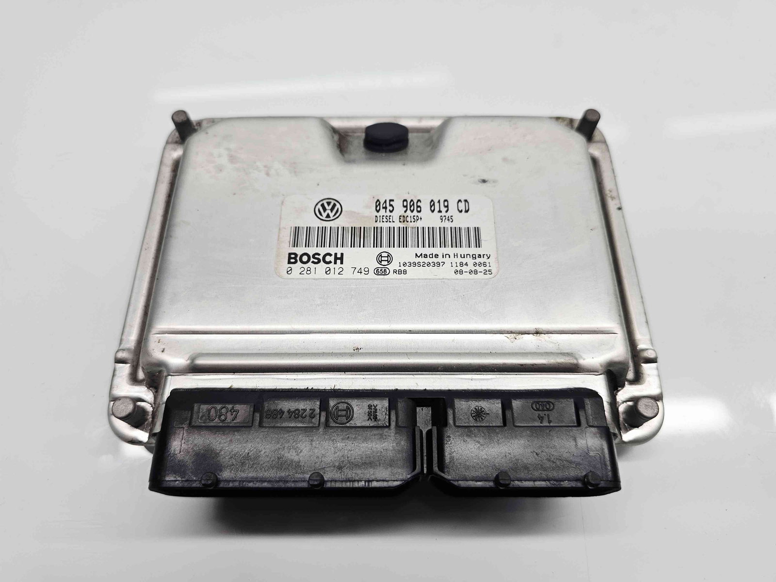 Calculator motor ECU Skoda Fabia 2 (5J, 542) [Fabr 2007-2014] 045906019 CD 1.4 TDI BNV 59KW / 80CP - imagine 1