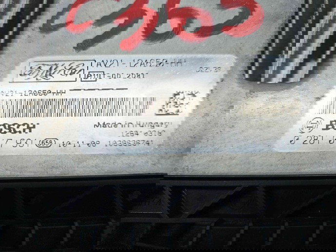 Calculator motor ECU Ford Fiesta 6 [Fabr 2008-2019] AV21-12A650-HH 1.4 TDCI F6JD 50KW / 68CP