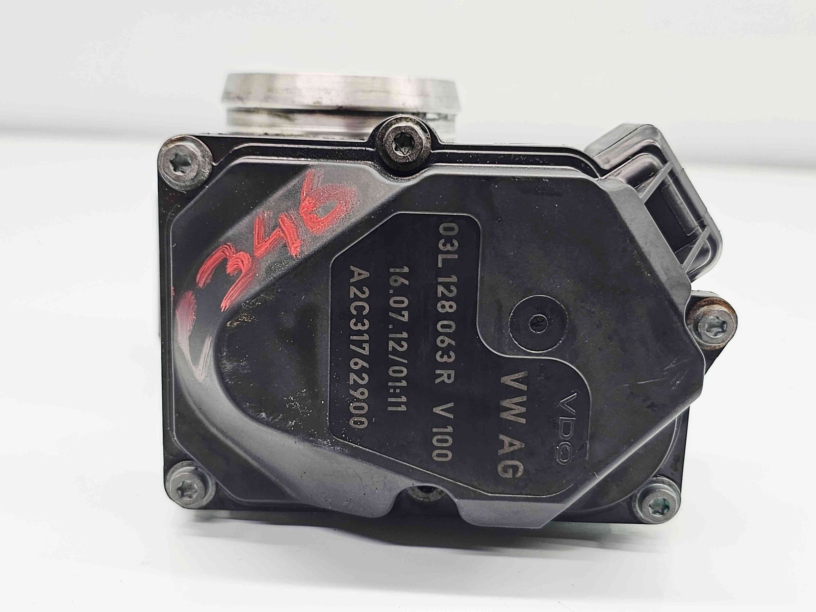 Clapeta acceleratie Volkswagen Polo (6R) [Fabr 2009-2016] 03L128063R 1.2 TDI CFWA 55KW / 75CP - imagine 7