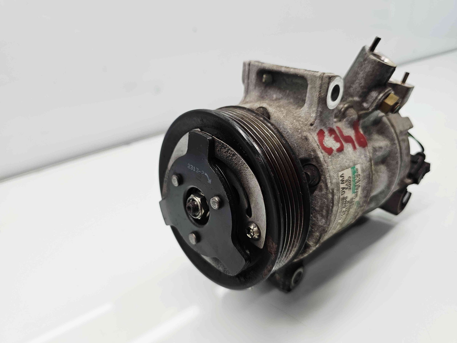 Compresor clima Volkswagen Polo (6R) [Fabr 2009-2016] 5N0820803H 1.2 TDI CFWA 55KW / 75CP - imagine 4
