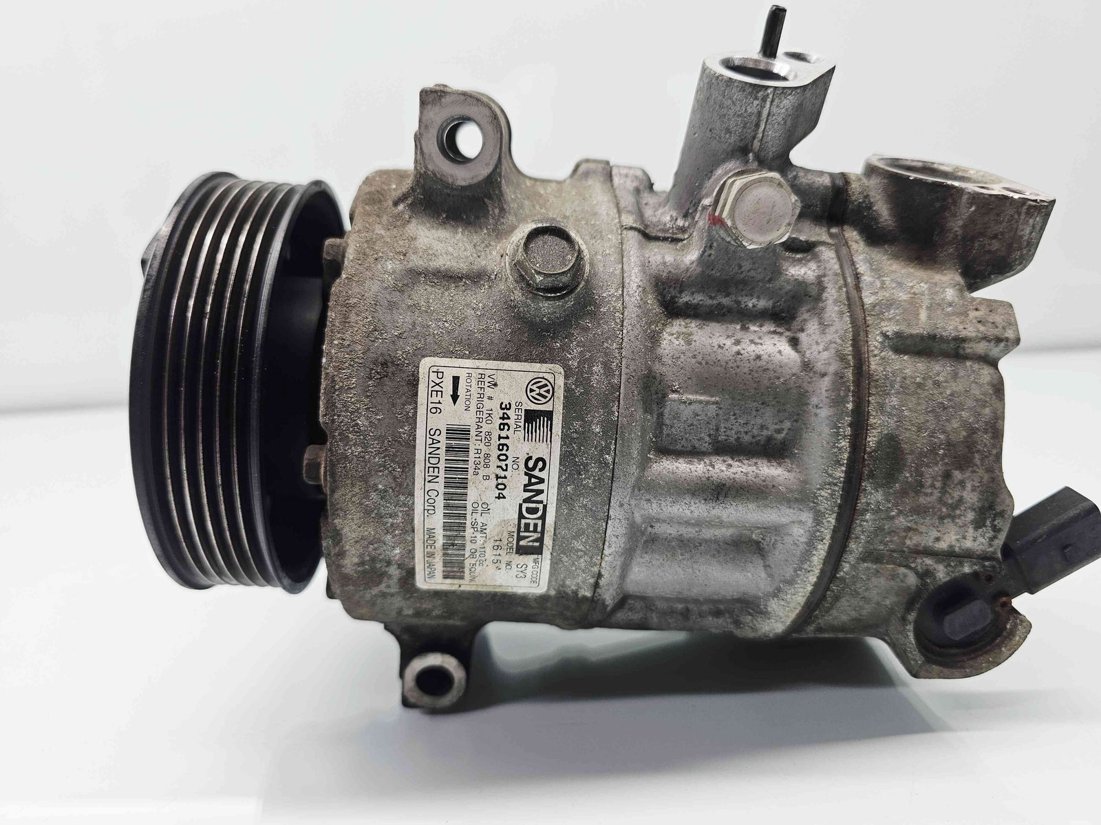 Compresor clima Volkswagen Polo (6R) [Fabr 2009-2016] 1K0820808 B 1.2 TDI CFWA 55KW / 75CP - imagine 3