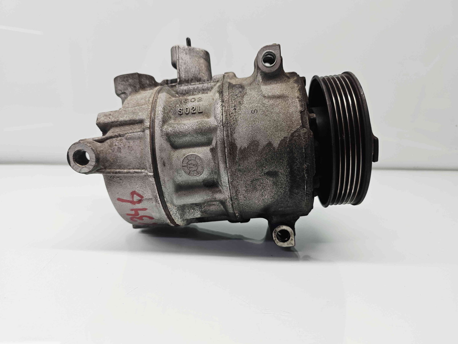 Compresor clima Volkswagen Polo (6R) [Fabr 2009-2016] 1K0820808 B 1.2 TDI CFWA 55KW / 75CP - imagine 6