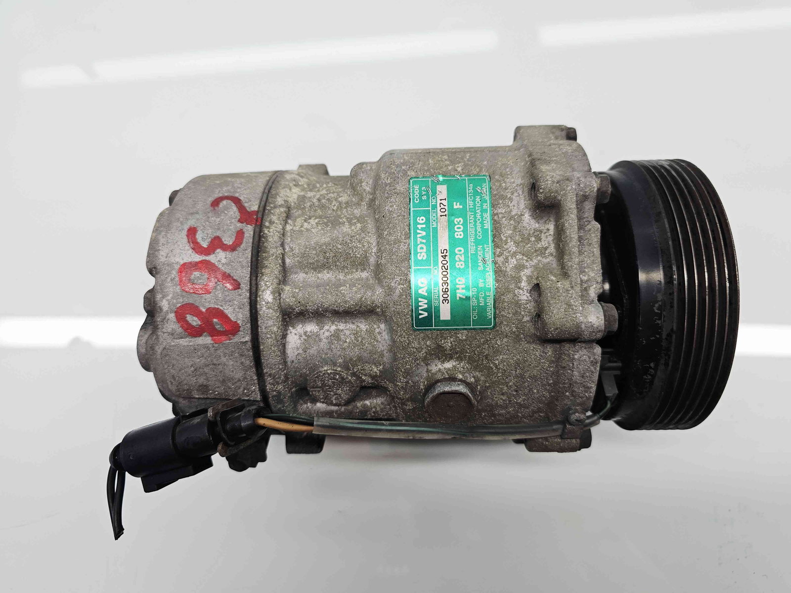 Compresor clima Volkswagen Caddy 3 (2KA, 2KH) [Fabr 2004-2010] 7H0820803F 2.0 SDI BST 51KW / 69CP - imagine 2