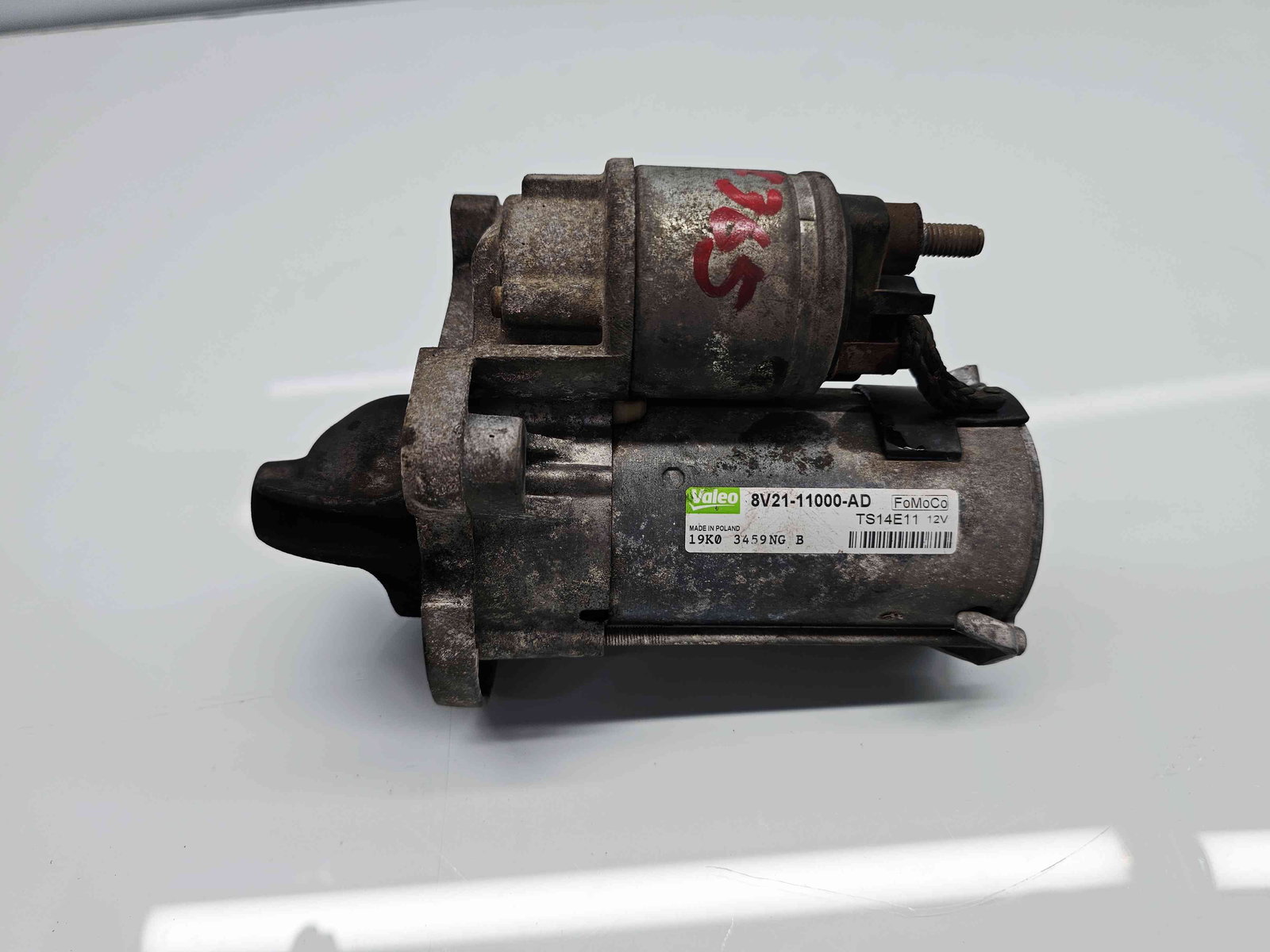 Electromotor 10 dinti Ford Fiesta 6 [Fabr 2008-2019] 8V21-11000-AD 1.4 TDCI F6JD50KW / 68CP - imagine 2