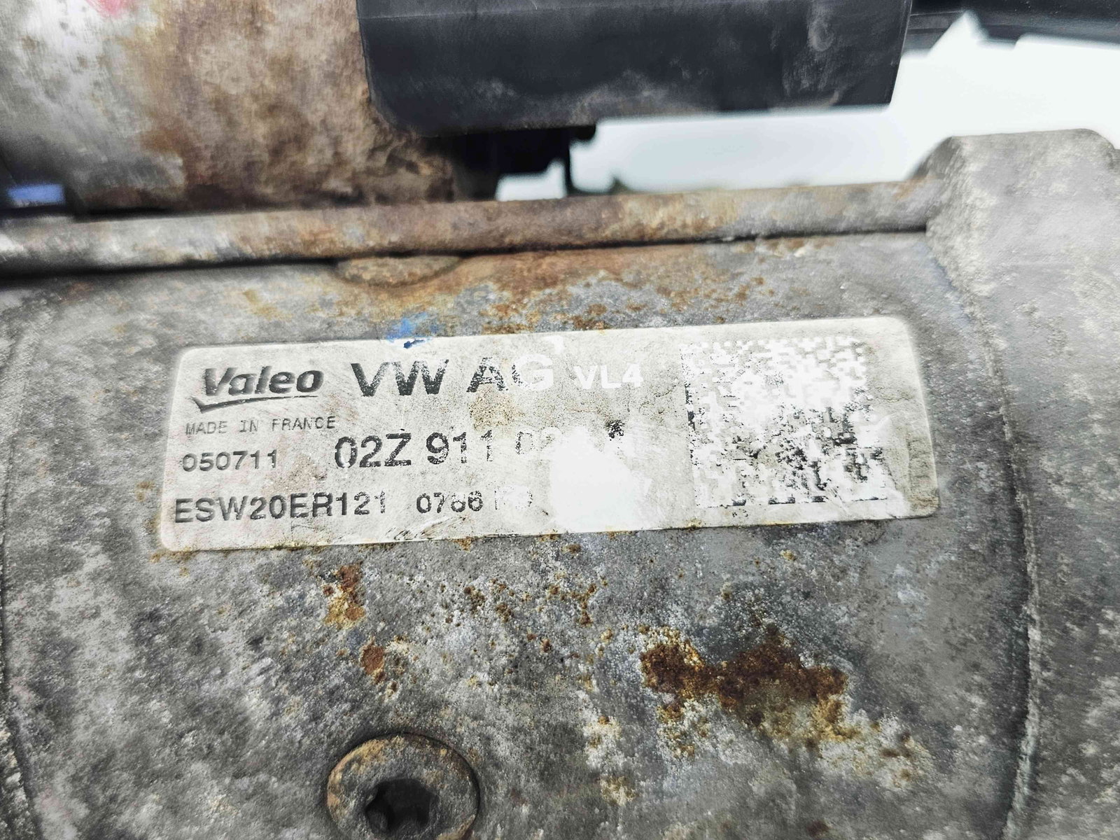 Electromotor 13 dinti Volkswagen Polo (6R) [Fabr 2009-2016] 02Z911024 A 1.2 TDI CFWA55KW / 75CP - imagine 2
