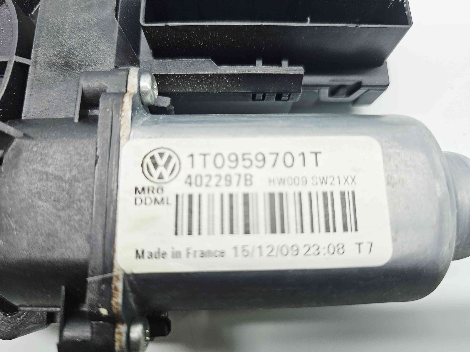 Motoras geam dreapta fata Volkswagen Touran (1T1, 1T2) [Fabr 2003-2010] Facelift 1T0959701T - imagine 4
