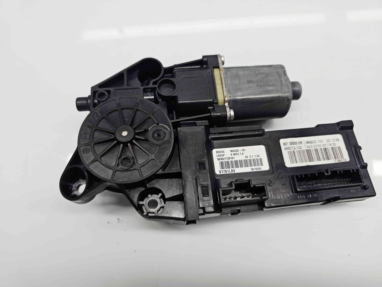 Motoras geam dreapta fata Renault Megane 3 (B95) [Fabr 2008-2016] 807300005R - imagine 3