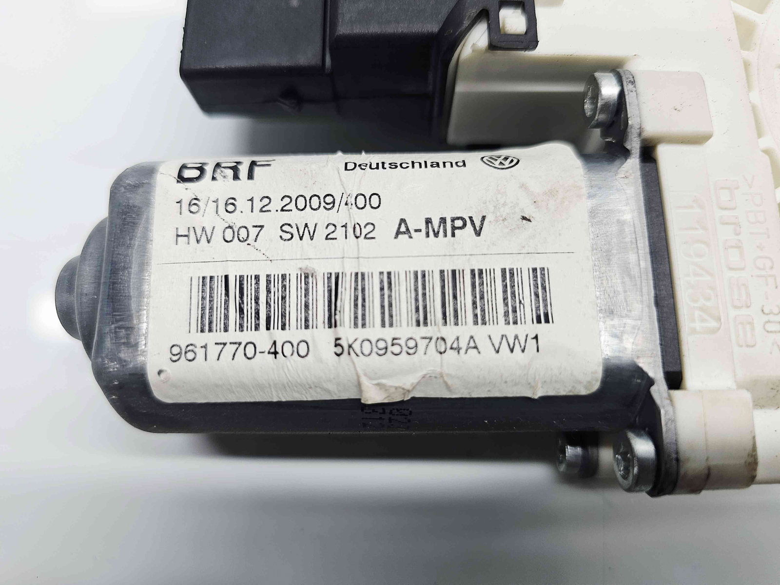 Motoras geam dreapta spate Volkswagen Touran (1T1, 1T2) [Fabr 2003-2010] Facelift 5K0959704A - imagine 5
