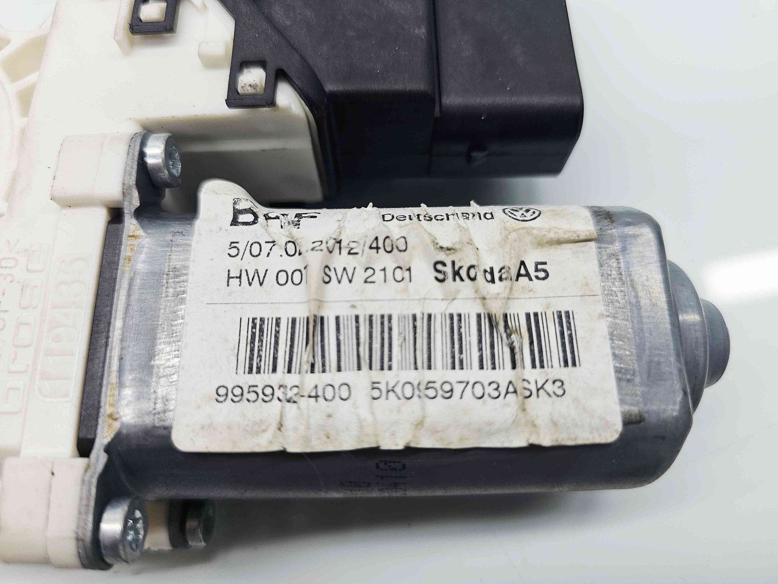 Motoras geam stanga spate Skoda Octavia 2 Combi (1Z5) [Fabr 2004-2013] Facelift 5K0959703A - imagine 5