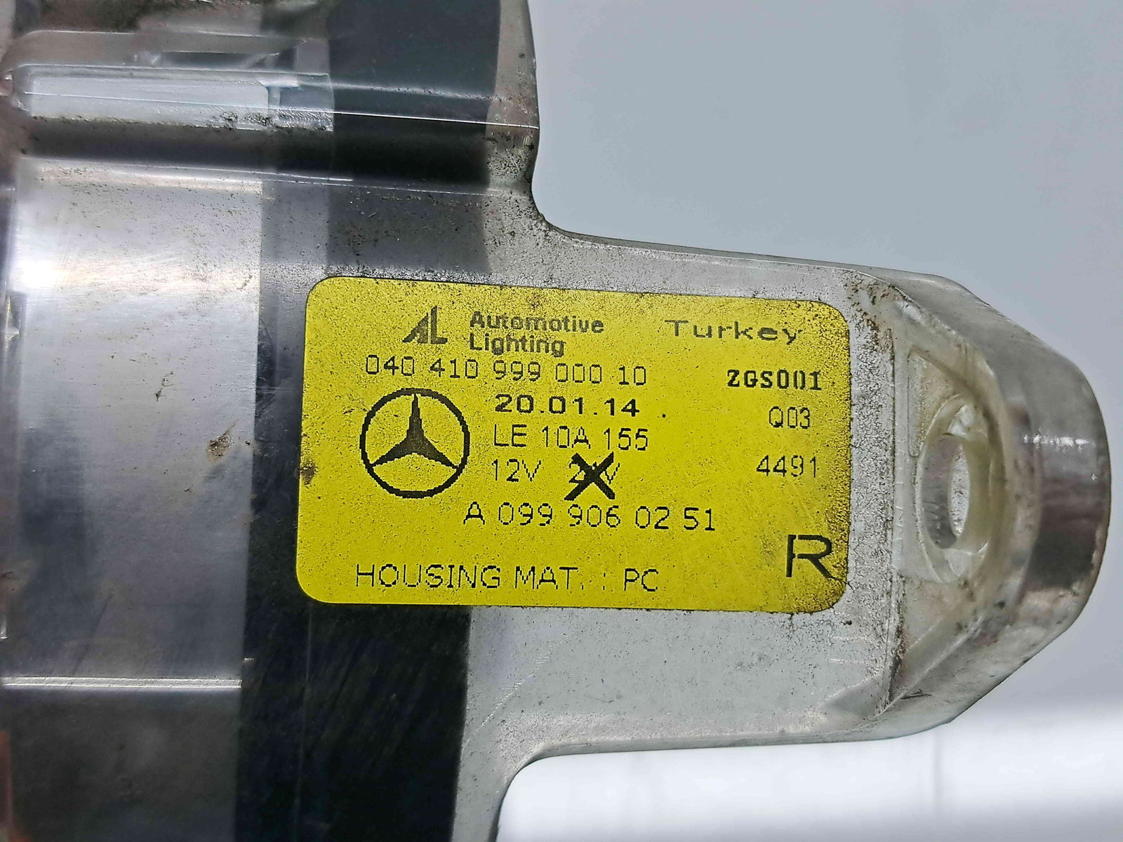 Proiector ceata dreapta Mercedes Clasa A (W176) [Fabr 2012-2018] A0999060251 - imagine 4