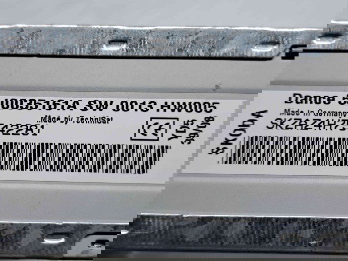  Radio CD Skoda Fabia 2 (5J, 542) [Fabr 2007-2014] 5J0035161A