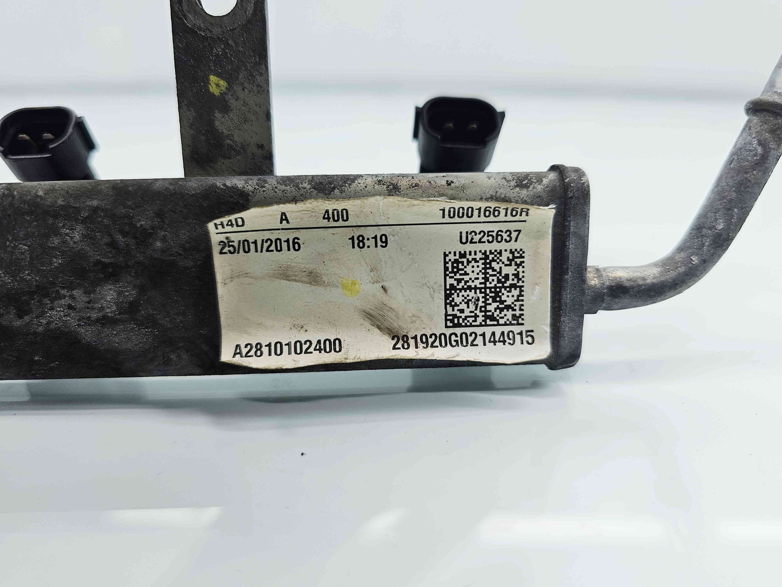 Rampa injectoare SMART Fortwo Coupe (W453) [Fabr 2014-2019] 100016616R 1.0 Benz 281920 52KW / 71CP - imagine 2