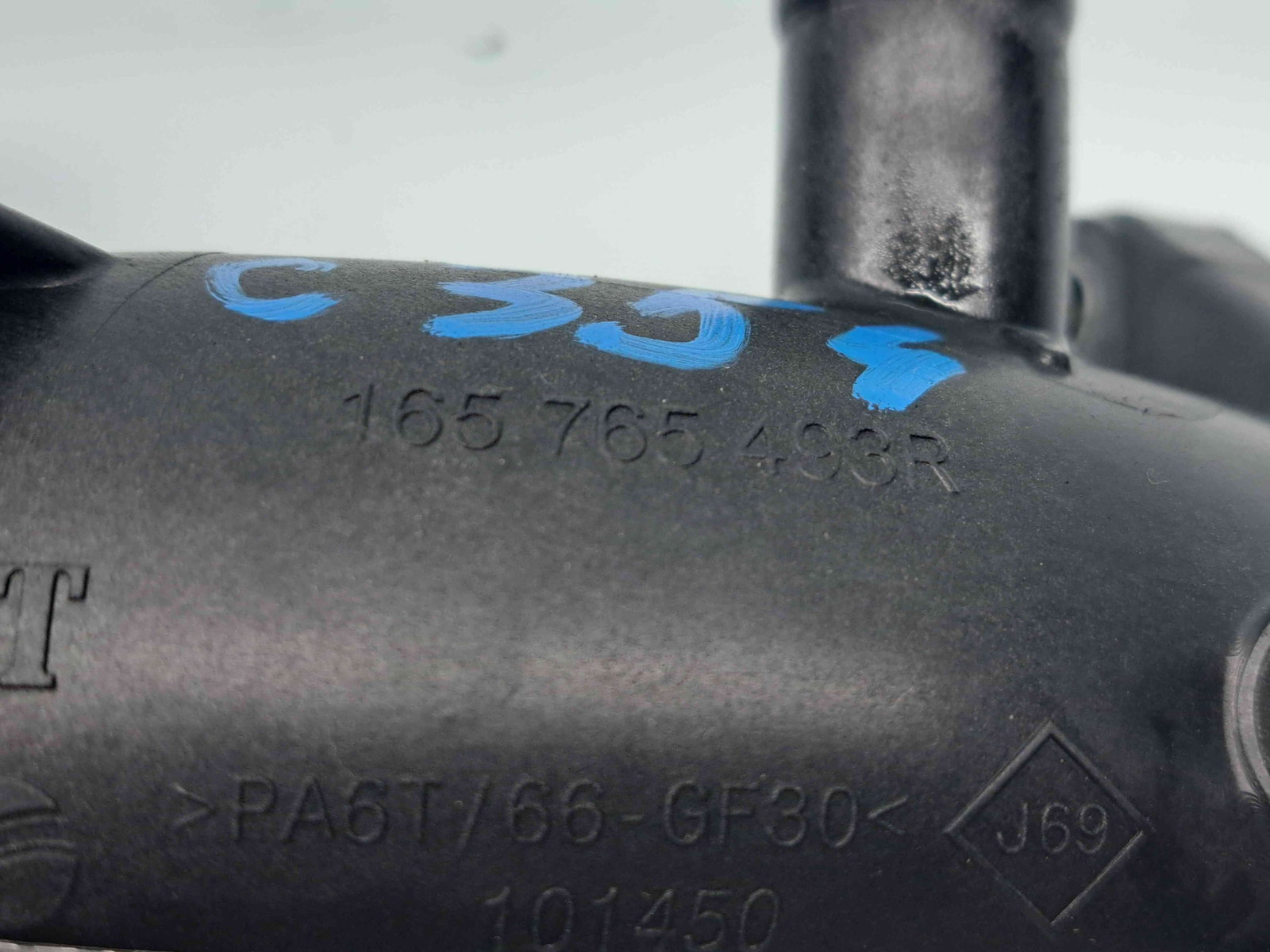 Tub intercooler Mercedes Clasa A (W176) [Fabr 2012-2018] 165765493R 1.5 CDI 607951 80KW / 109CP - imagine 4