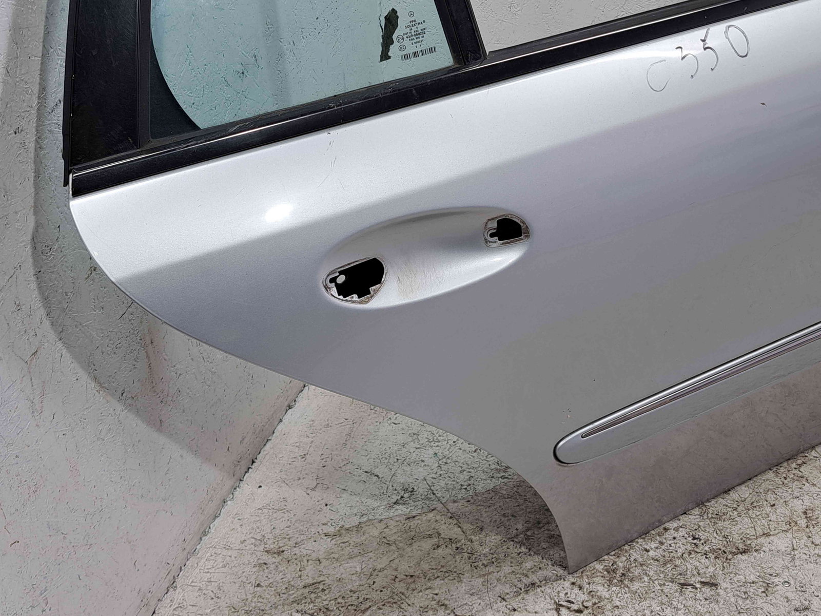 Usa dreapta spate Mercedes Clasa E T-Model (S211) [Fabr 2003-2009] Facelift 775 Iridium Silver - imagine 3