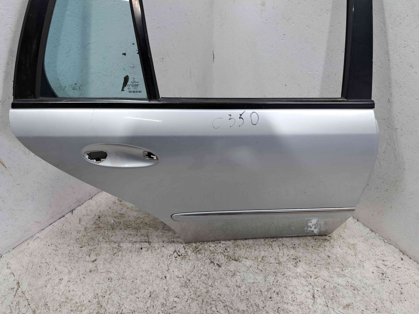 Usa dreapta spate Mercedes Clasa E T-Model (S211) [Fabr 2003-2009] Facelift 775 Iridium Silver - imagine 4