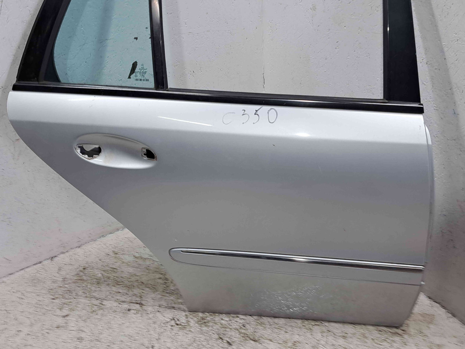 Usa dreapta spate Mercedes Clasa E T-Model (S211) [Fabr 2003-2009] Facelift 775 Iridium Silver - imagine 5