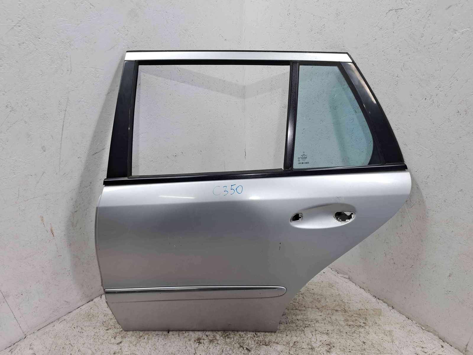 Usa stanga spate Mercedes Clasa E T-Model (S211) [Fabr 2003-2009] Facelift 775 Iridium Silver - imagine 1