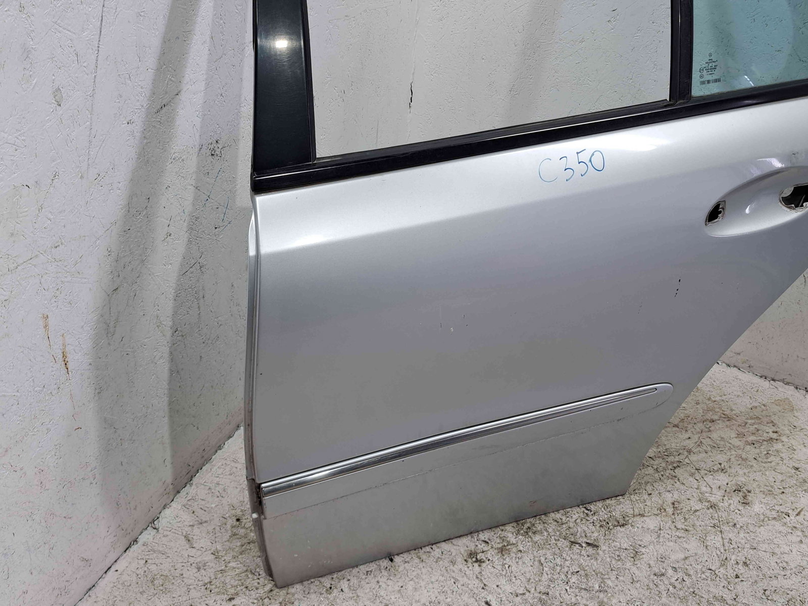 Usa stanga spate Mercedes Clasa E T-Model (S211) [Fabr 2003-2009] Facelift 775 Iridium Silver - imagine 3