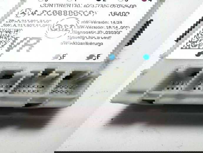 Modul usa dreapta fata A2139005513 Mercedes E220 W213 2.0 2016-2021