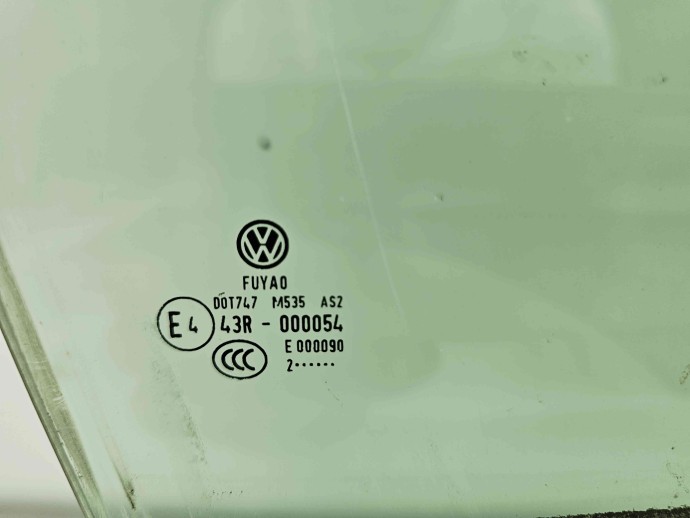 Geam usa dreapta fata Volkswagen Polo (6R) [Fabr 2009-2016] OEM