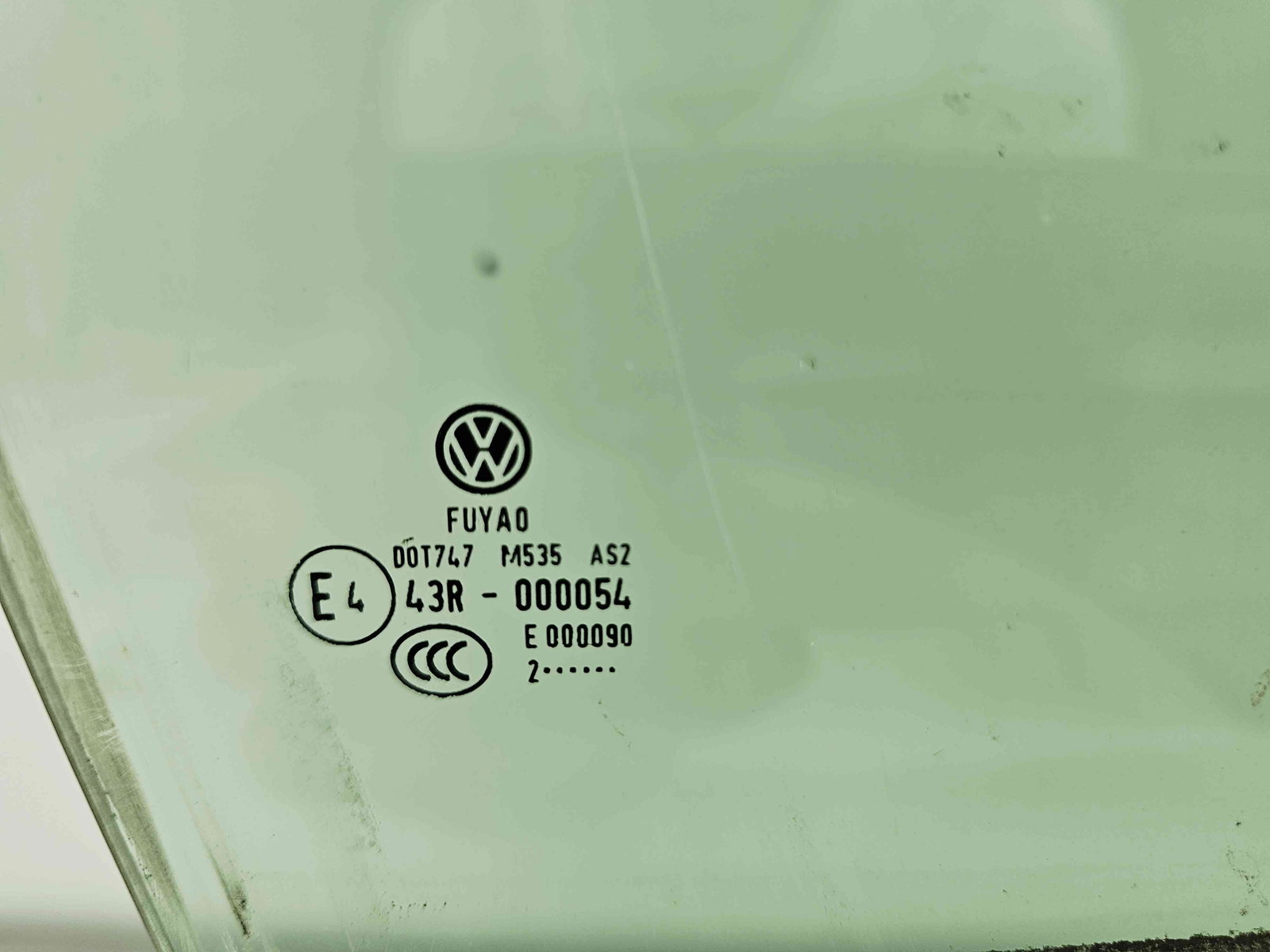 Geam usa dreapta fata Volkswagen Polo (6R) [Fabr 2009-2016] OEM - imagine 2