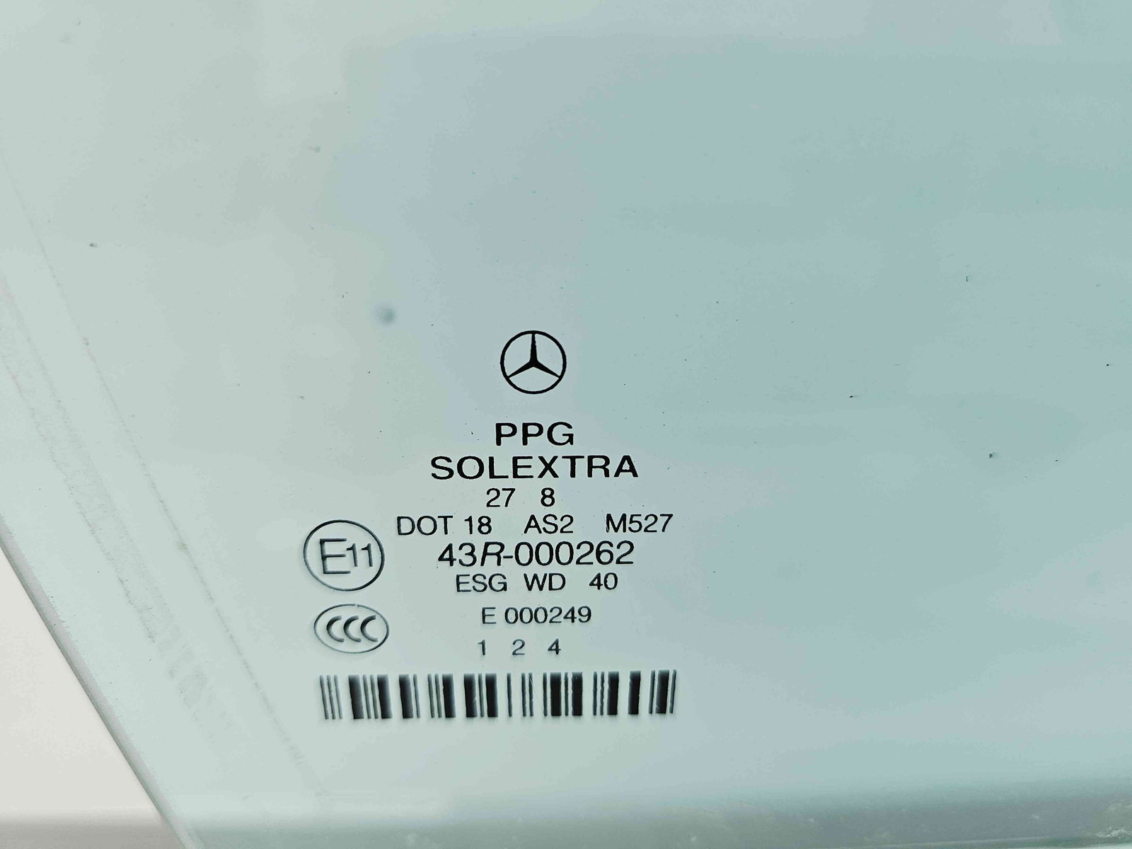 Geam usa dreapta fata Mercedes Clasa E T-Model (S211) [Fabr 2003-2009] Facelift OEM - imagine 2