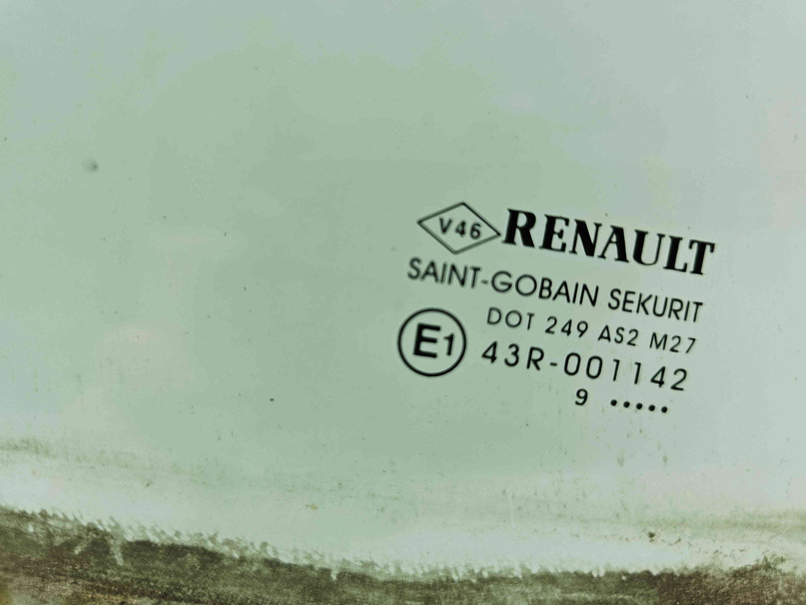 Geam usa dreapta spate Renault Megane 3 (B95) [Fabr 2008-2016] OEM - imagine 2