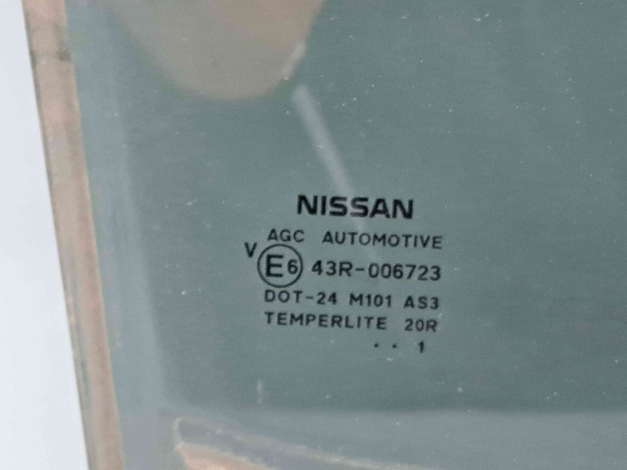 Geam usa dreapta spate Nissan Juke [Fabr 2010-2014] Hatchback OEM
