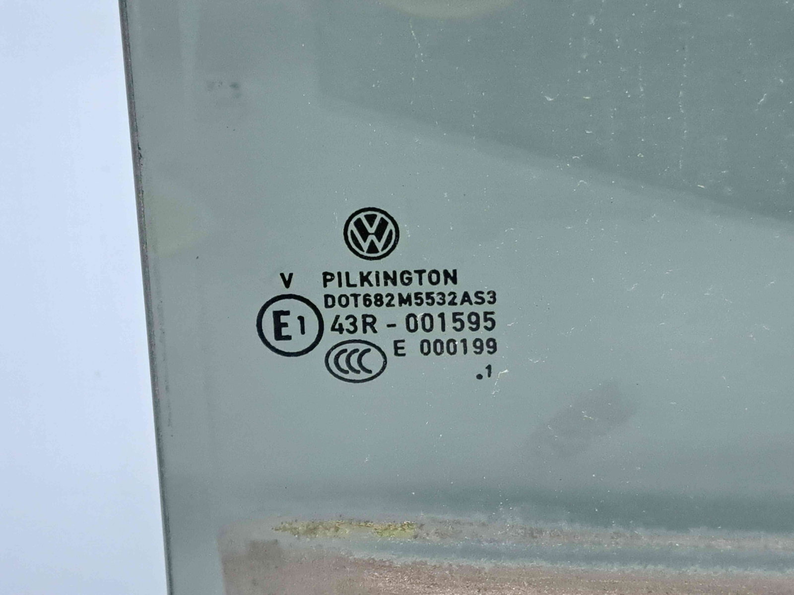Geam usa dreapta spate Volkswagen Touran II (1T3) [Fabr 2010-2015] OEM - imagine 2