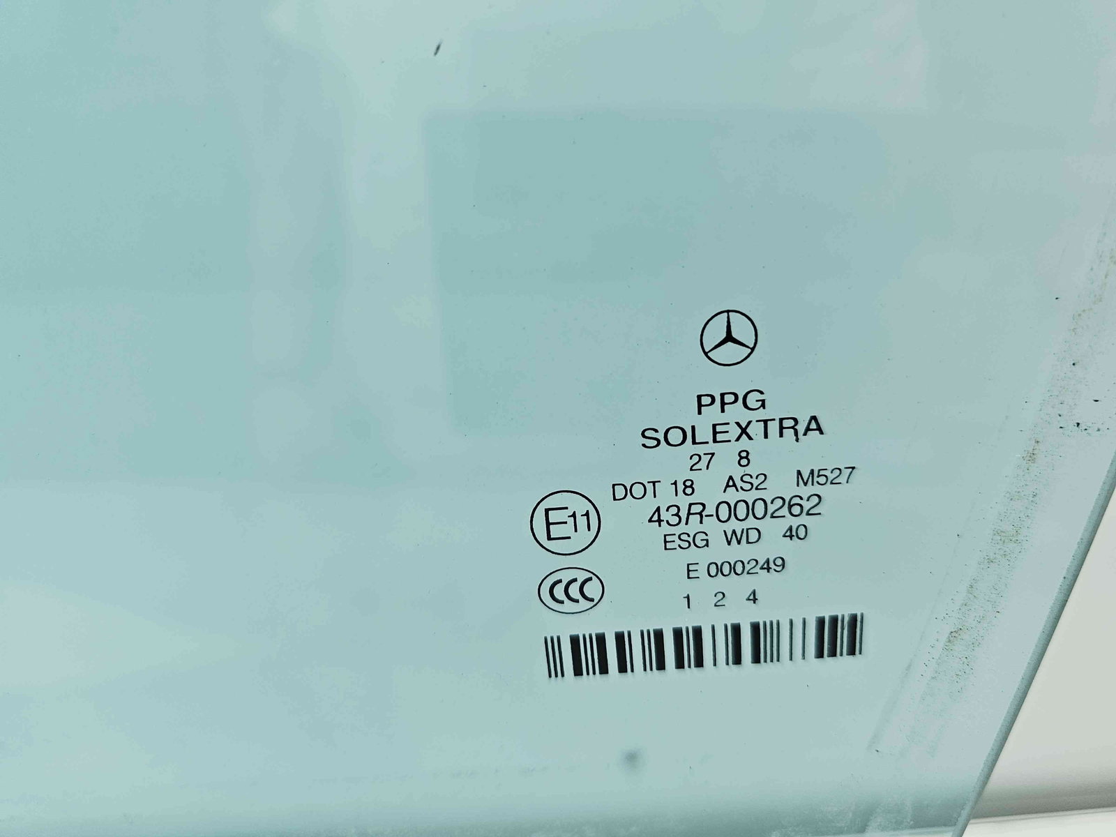 Geam usa stanga fata Mercedes Clasa E T-Model (S211) [Fabr 2003-2009] Facelift OEM - imagine 2