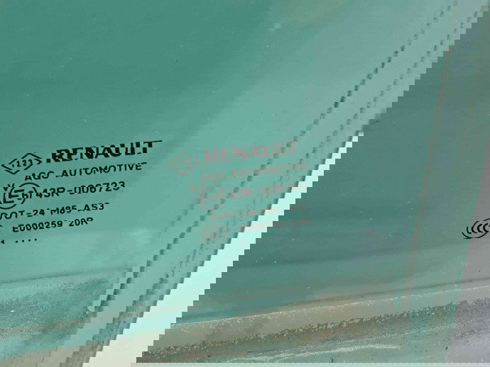 Geam usa stanga spate Renault Scenic 3 [Fabr 2009-2015] OEM
