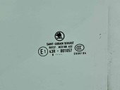 Geam usa stanga spate Skoda Fabia 2 (5J, 542) [Fabr 2007-2014] OEM