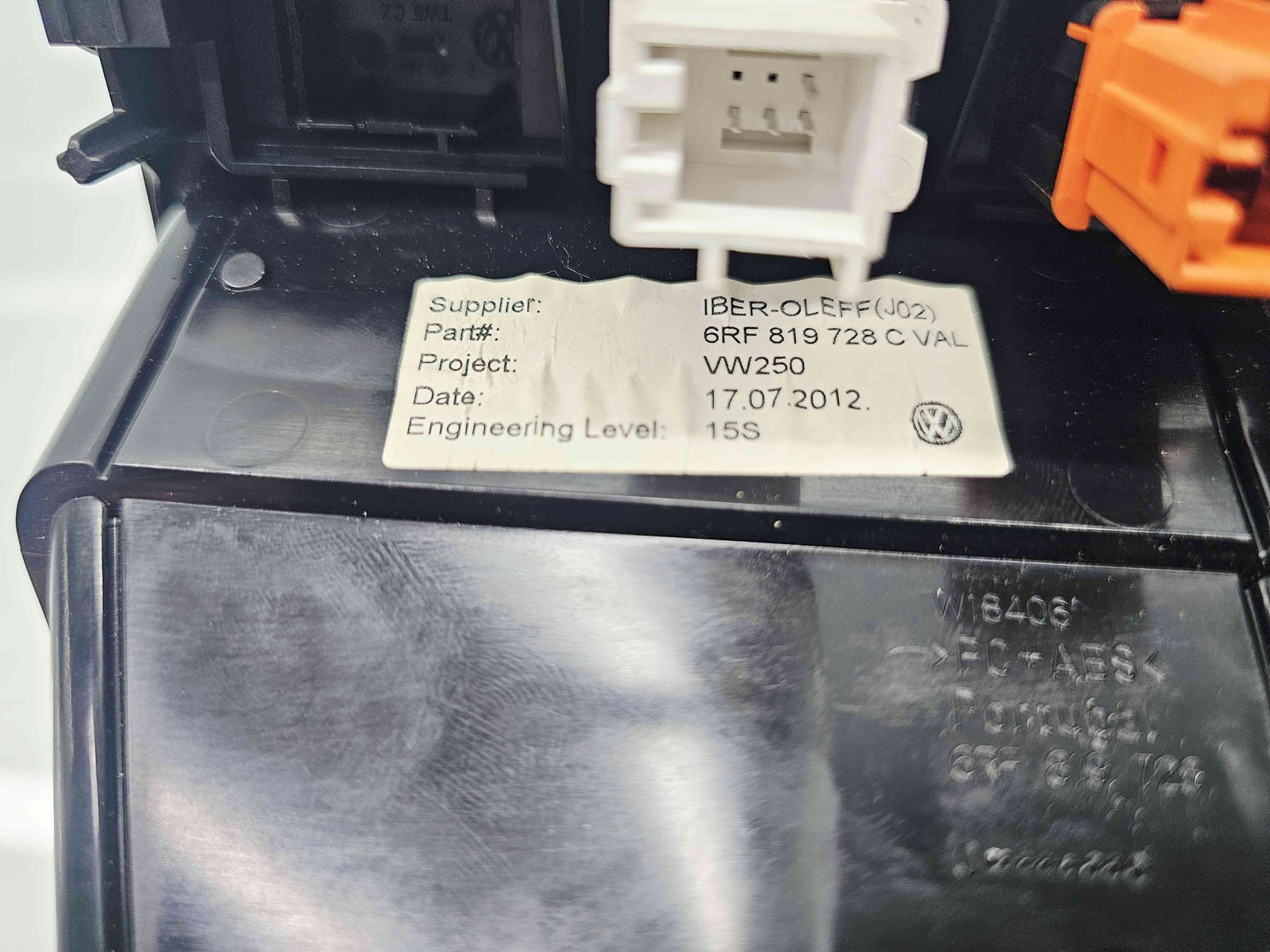 Grila aerisire centrala Volkswagen Polo (6R) [Fabr 2009-2016] 6RF819728C - imagine 5