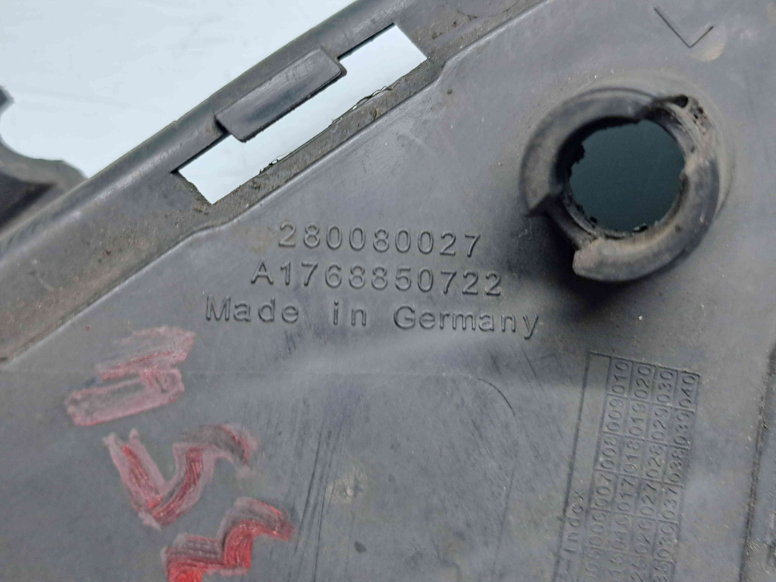 Grila proiector stanga Mercedes Clasa A (W176) [Fabr 2012-2018] A1768850722 - imagine 3