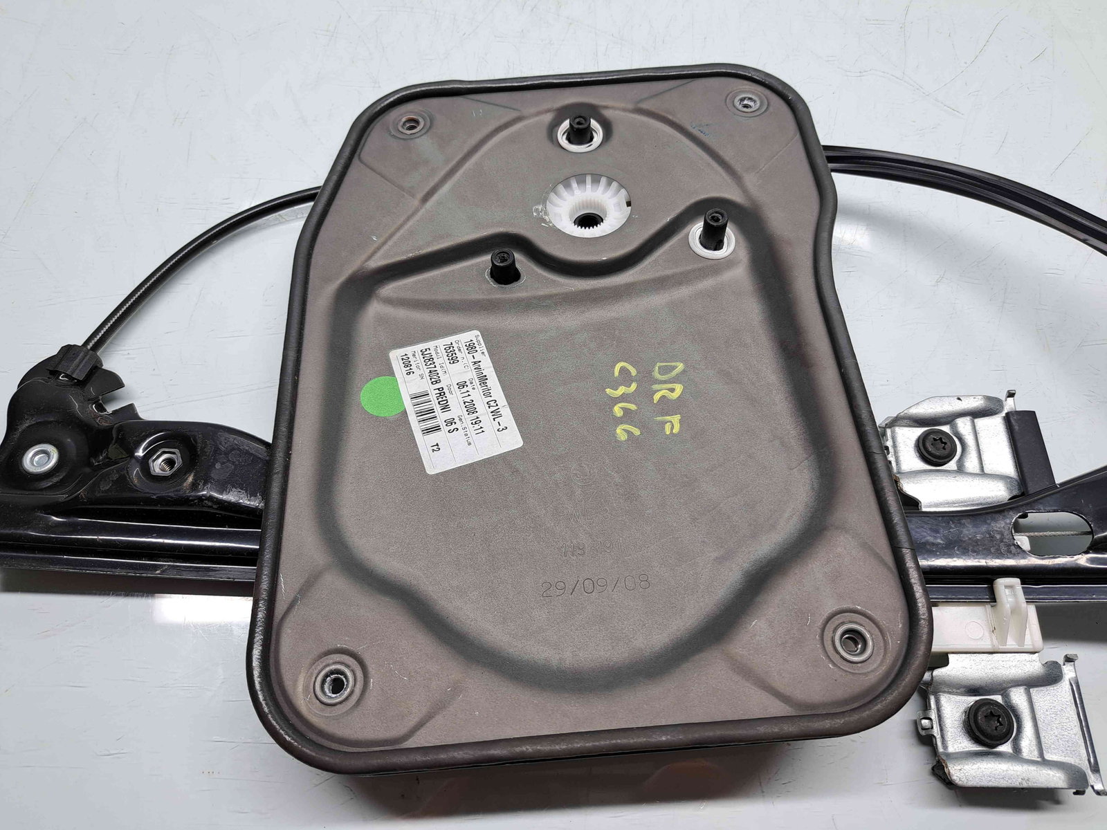 Macara electrica geam dreapta fata Skoda Fabia 2 (5J, 542) [Fabr 2007-2014] 5J2837402B - imagine 2