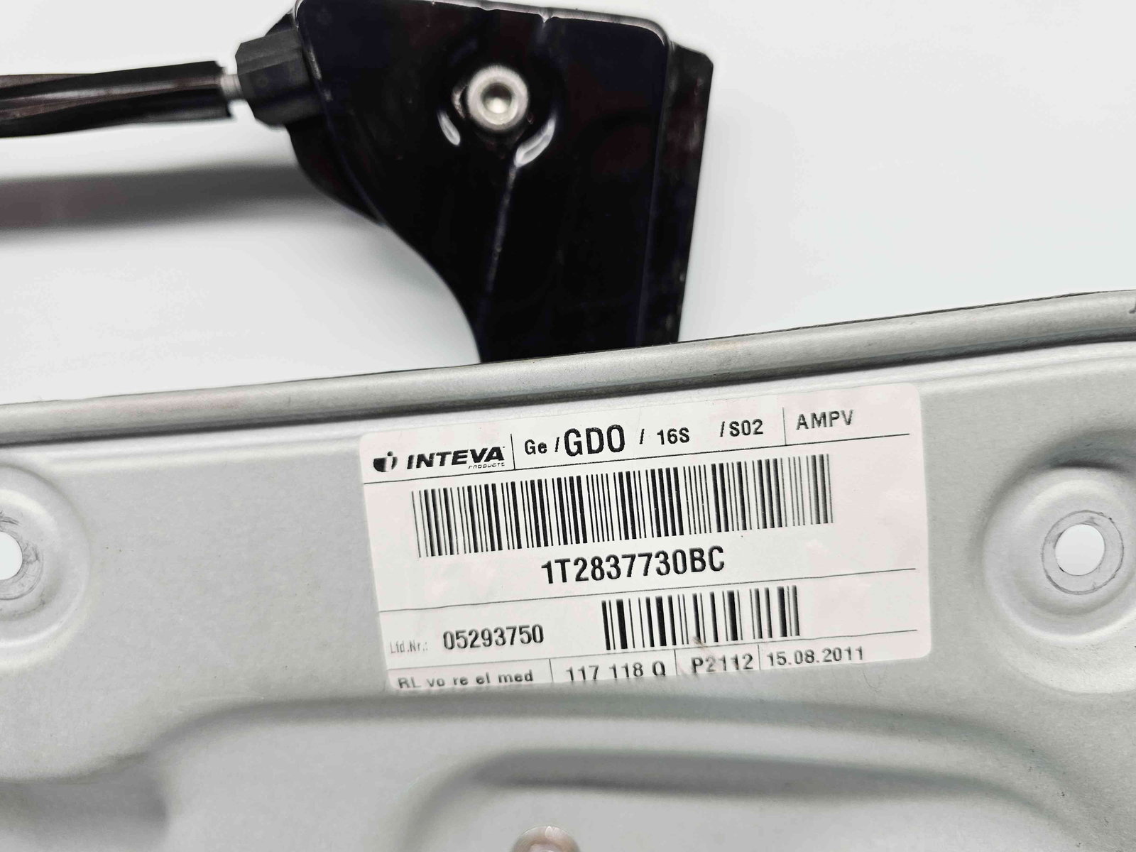 Macara electrica geam dreapta fata Volkswagen Touran II (1T3) [Fabr 2010-2015] 1T2837730BC - imagine 2