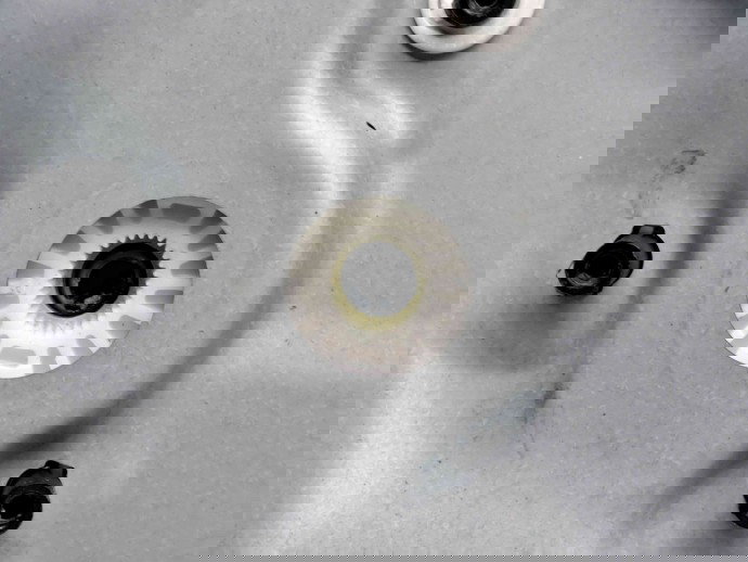 Macara electrica geam dreapta spate Volkswagen Touran II (1T3) [Fabr 2010-2015] 1T0839730Q