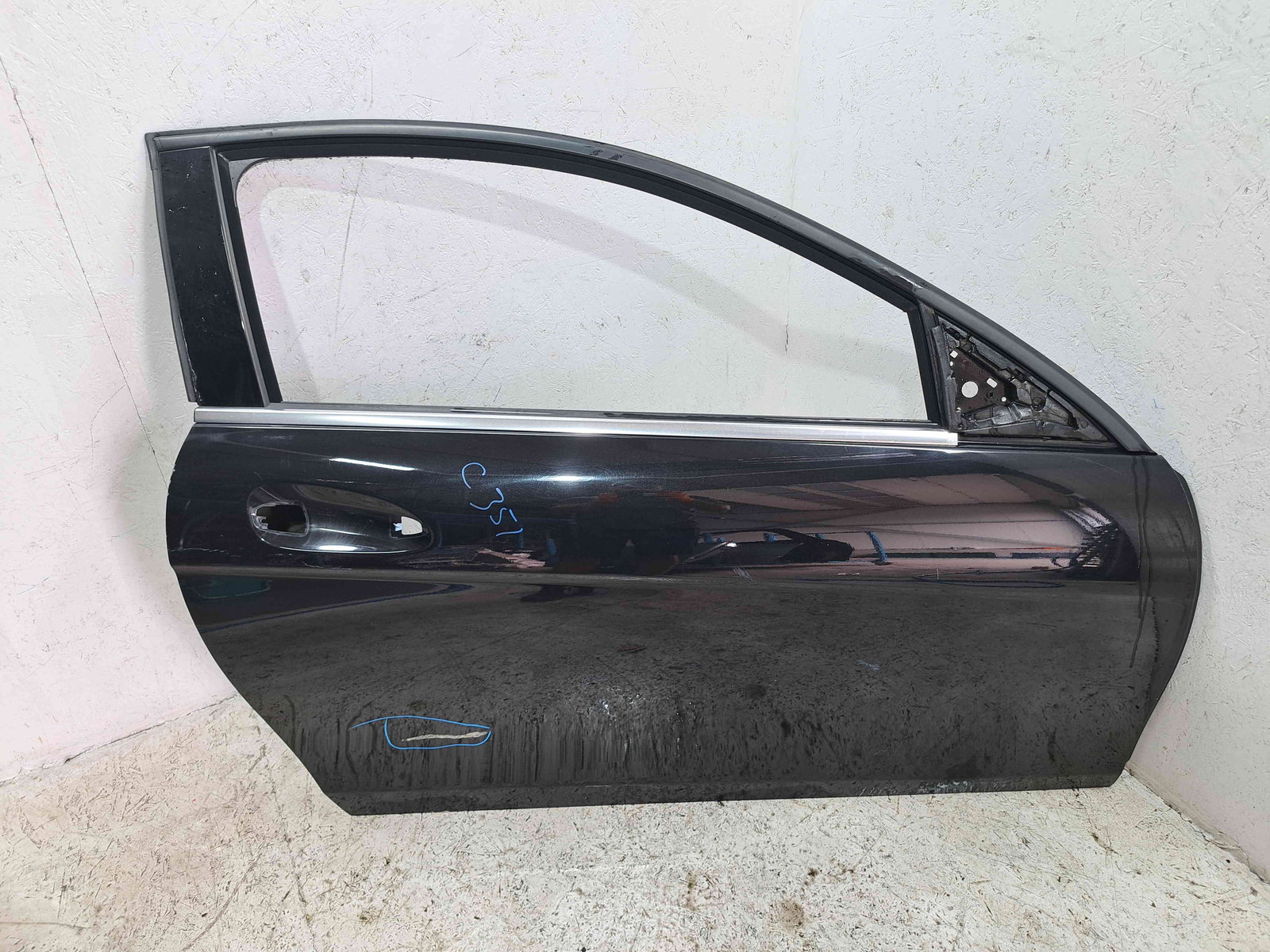 Usa dreapta fata Mercedes Clasa C Coupe (C204) Facelift AMG [Fabr 2011-2015] 197U NEGRU OBSIDIAN - imagine 1