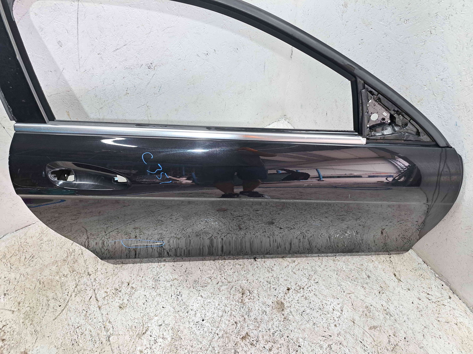 Usa dreapta fata Mercedes Clasa C Coupe (C204) Facelift AMG [Fabr 2011-2015] 197U NEGRU OBSIDIAN - imagine 5