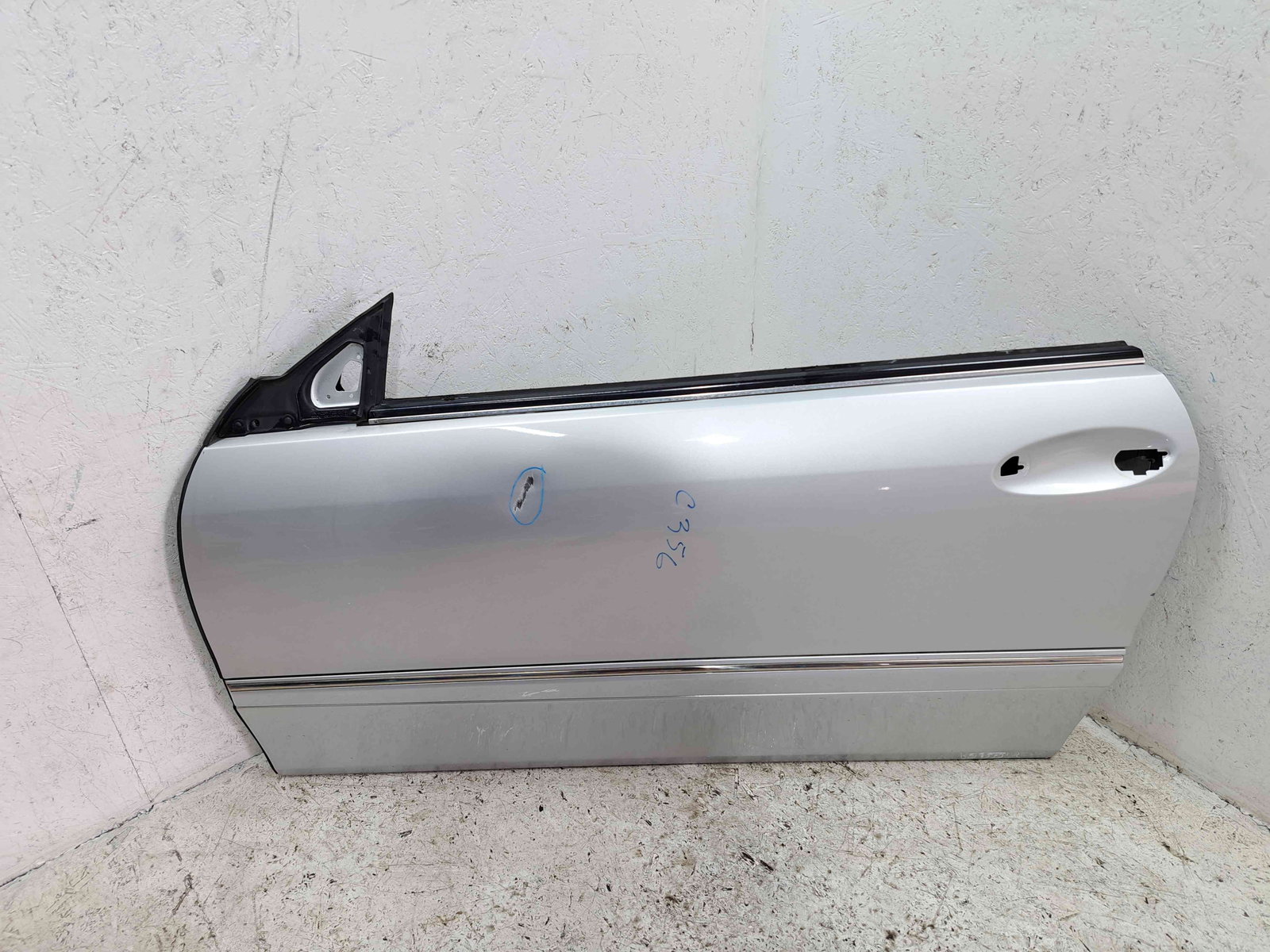 Usa stanga fata Mercedes Clasa CLK (C209) [Fabr 2002-2009] 775 Iridium Silver - imagine 1