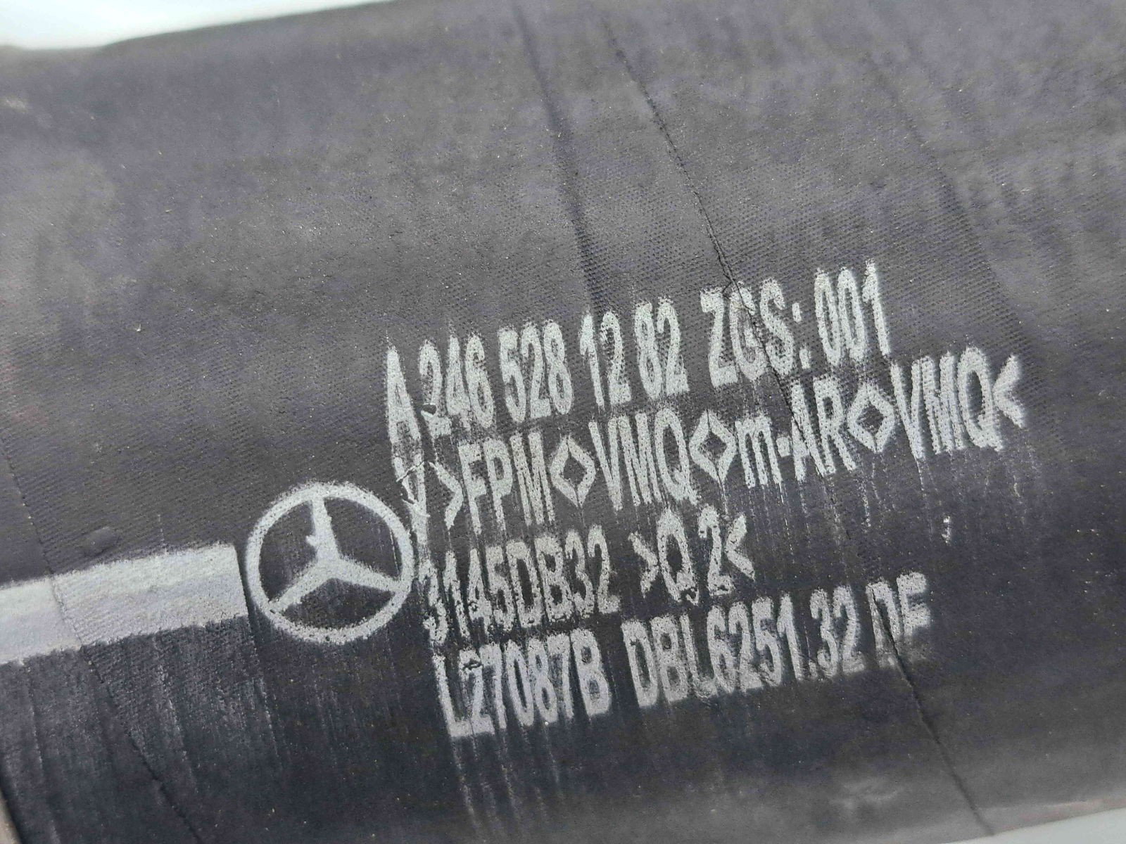 Furtun intercooler Mercedes Clasa B (W246) [Fabr 2011-2018] A2465281282 1.5 CDI 607951 80KW / 109CP - imagine 2